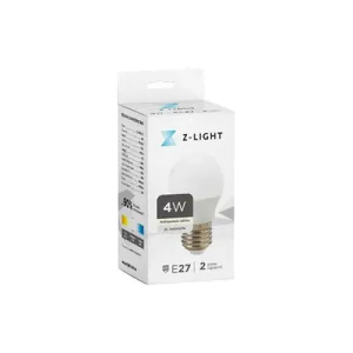 LED лампа G45 кулька 4W 4000K E27 TL 14504274