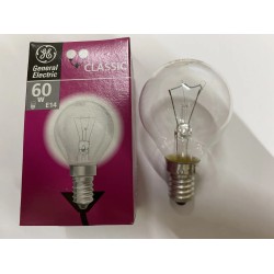 Лампа розжарювання General Electric GE 230v 60w E14 (кулька) Р45