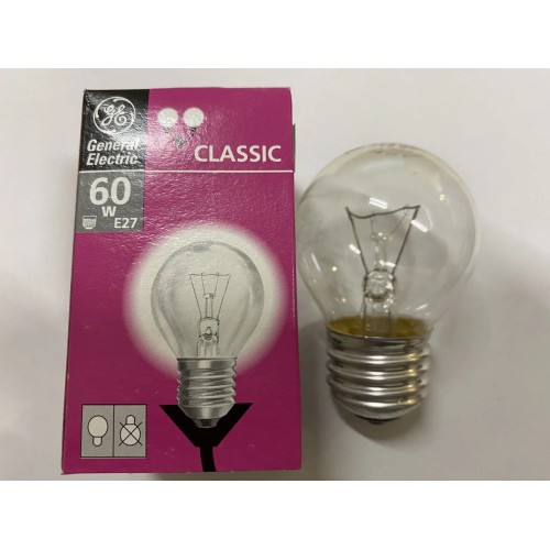 General Electric 60w E27 230v Лампа-кулька