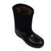 Бурки (валенки шитые) войлочные черные с резиновыми галошами (38 - 45) 41