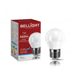 Лампа світлодіодна LED G45 220V/7W E27 6500K