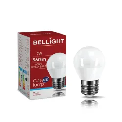 Лампа світлодіодна LED G45 220V/7W E27 6500K