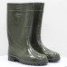 Чоловічі гумові чоботи ПВХ зелені. Високі робочі чоботи для рибалки та саду 41-47 (арт. 5506) - фото 2