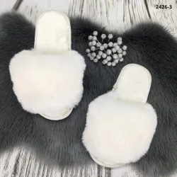 Хутряні капці жіночі хутро штучне песець 36 — 41 36-37 40