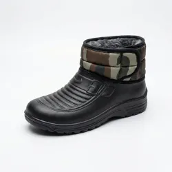 Чоловічі зимові калоші на хутрі (Бурки) | Камуфляж, На липучці, Пінка, Розміри 41-46 46