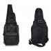 Чоловіча сумка через плече, барсетка 6 л чорний