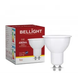 Светодиодная лампа LED GU10 6W 3000K