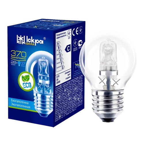 Лампа екогалоген PS45 28W E27 2800K