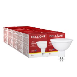 Світлодіодна лампа Bellight MR16 220 - 240V 6W 3000K GU 5.3 НАБІР 10шт.