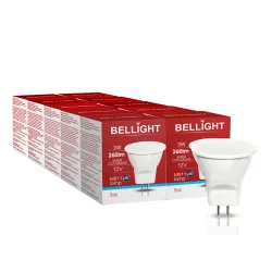 Лампа світлодіодна LED MR11 12V 3W 6500K низьковзольтна. Набір 10шт.