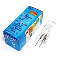 Галогенна лампа Feron G4 220V 20W капсульна JCD HB6 3000K (лампа в люстру) 200Lm
