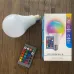 Розумна лампочка RGB 16 кольорів Е27 LED 15Вт + пульт ДК