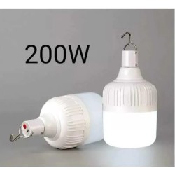 Лампа світлодіодна з USB зарядкою 200w 5 режимів!