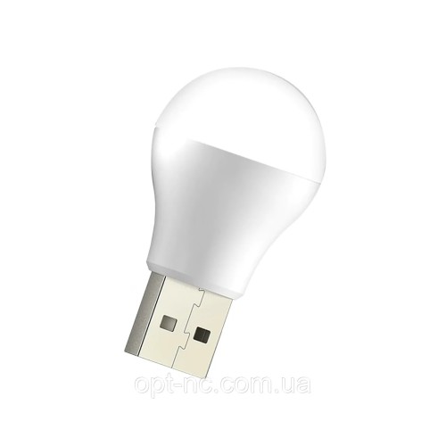 Світлодіодна LED лампочка від Power bank General all USB Socket 1W 6000K для USB
