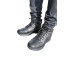 Мужские зимние ботинки кроссовки высокие черные эко-кожа теплые Situo (р. 41-46) - фото 2