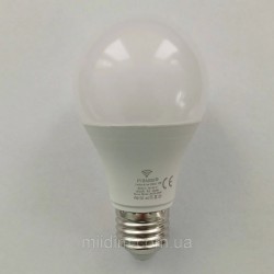 Лампа світлодіодна з датчиком руху 12w цоколь E27 тепле біле світло