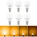Лампа Osram LED Base, E14 колір білий теплий 4 Вт, 2700K ( Комплект 5 шт.)