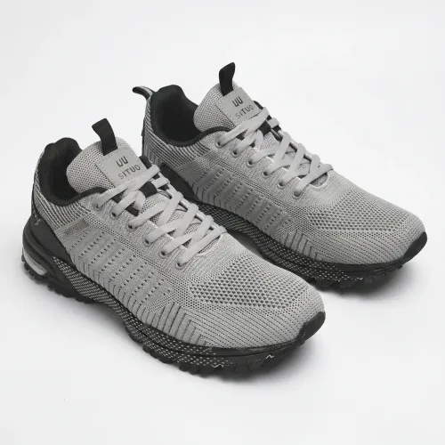 Чоловічі літні кросівки сітка сірі великі розміри Situo Батали (р. 41-49) 45