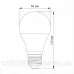 LED лампа TITANUM A60 12W E27 4100K 220V TLA6012274