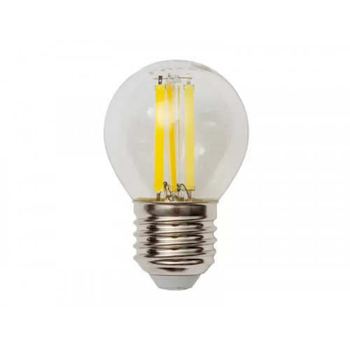 LED лампа філаментна VIDEX Filament G45FA 4W E27 2200K бронза VL-G45FA-04272