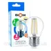 LED лампа філаментна VIDEX Filament G45FA 4W E27 2200K бронза VL-G45FA-04272