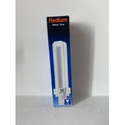 Компактна Люмінесцентна лампа (КЛЛ) Sylvania CF-TE 18W/840 GX24q-2 4p холодне світло