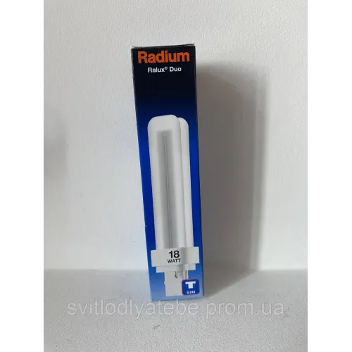 Компактна Люмінесцентна лампа (КЛЛ) Sylvania CF-TE 18W/840 GX24q-2 4p холодне світло