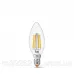 LED лампа філаментна VIDEX Filament C37F 6W E14 3000K VL-C37F-06143