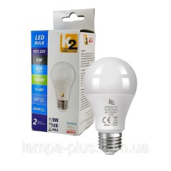 Низьковольтна DC 12-48V LED-лампа А60 9 W 6500 К 820 Lm Е27 Туреччина