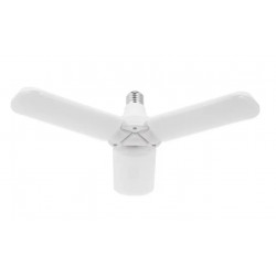Складна світлодіодна лампа Fan Blade Led Bulb E27 з 3 лопатями YU227
