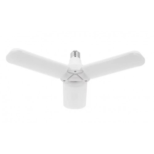Складна світлодіодна лампа Fan Blade Led Bulb E27 з 3 лопатями YU227