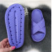 Шльопанці жіночі фіолетові Dago Style піна ЕВА. Легкі шльопки на платформі 37-41 (арт. 6466) - фото 5