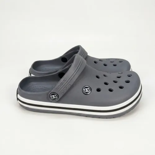 Сабо жіночі сірі Dago Style піна ЕВА. Стильні крокси на білій підошві 36-41 39