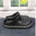 Сабо женские черные Dago Style с орнаментом пена ЭВА. Кроксы с узором 36-41 41 (арт. 10112) - фото 2