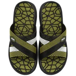 Шльопанці чоловічі зелені 43
