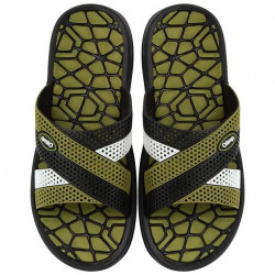 Шлепанцы мужские зеленые