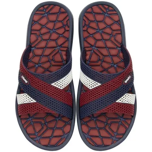 Шльопанці чоловічі бордові 44