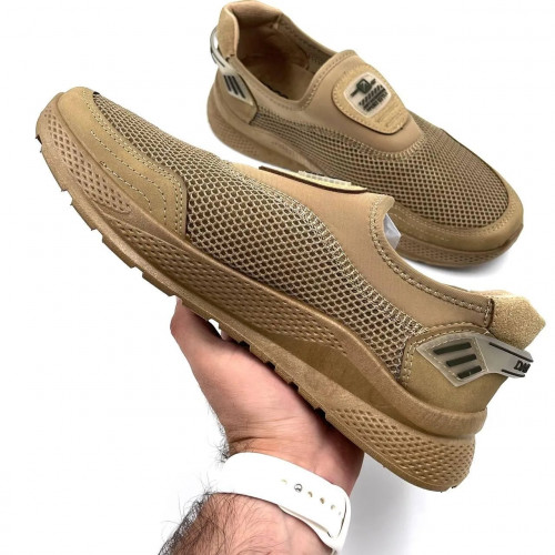 Кросівки сітка чоловічі Бежевий (арт. 10136)