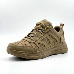 Чоловічі тактичні кросівки койот літні. Дихаючі військові кеди нубук 41-45 р 44