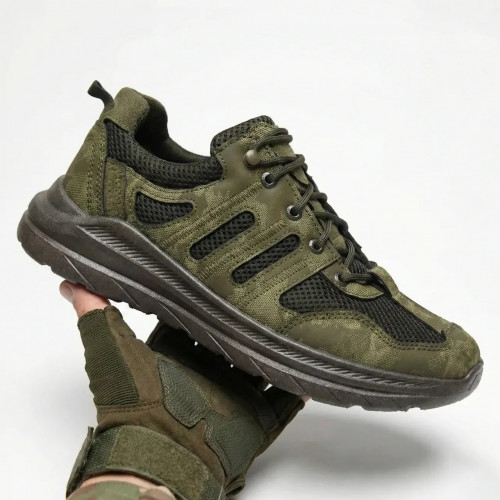 Тактические кроссовки лето, кроссовки пиксель, военные кроссовки хаки, обувь ВСУ, мужские кроссовки сетка, армейские кроссовки, ды 44