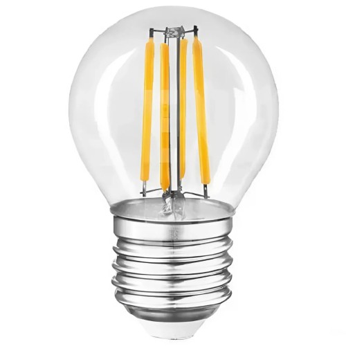 Світлодіодна філаментна лампа Led 2Вт Е27 3000К скло 45х78 мм