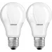 Світлодіодна лампа Osram 2X E27 A60 4.9W 40W 470Lm 2700K