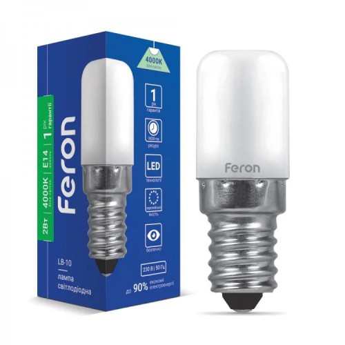 Світлодіодна LED-лампа для холодильника Feron LB-10 2 W 4000 K