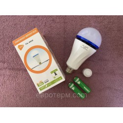 Лампа акумуляторна 20W, OKGO FA-6920, цоколь Е 27, 2 x 18650 аварійна лампа, світлодіодна LED лампа