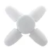 Лампочка складана світлодіодна 4 лопаті E27 KK-202 Mini fan blade bulb GS227