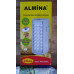 Акумуляторний ліхтар Almina 2606L (Білий) з Power Bank. Потужна лампа 24 LED (6V 4Ah) - фото 3