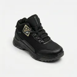 Чоловічі зимові кросівки на хутрі Walking Чорні. Теплі трекінгові черевики (41-45 р) 45