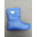 Жіночі зимові чоботи-галоші на хутрі Сині. Непромокаючі дутики на піні ЕВА (37-41) - фото 3