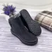 Жіночі зимові черевики Paolla на хутрі Чорні. Короткі дутики на блискавці (37-42 р)