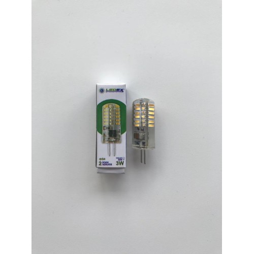 Світлодіодна капсульна лампа 3w 3вт 3ват g4 220v 220в 220вольт 3000k